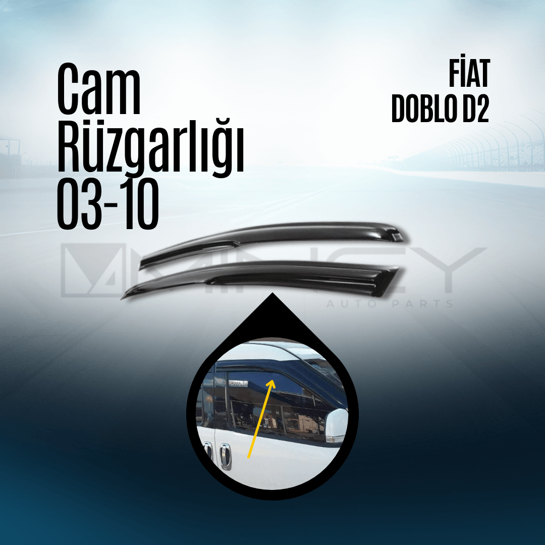 Cam Rüzgarlığı Fiat Doblo D2 2005-2010